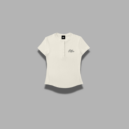 Bodycon Henley Shirt