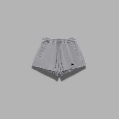 Washed Drawstring Shorts